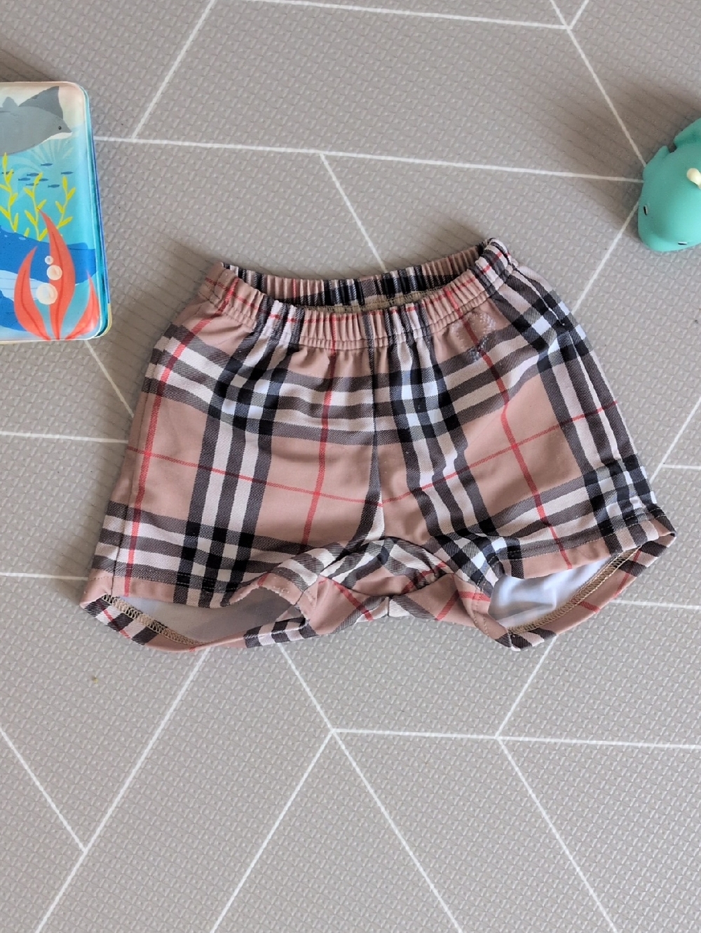 Burberry - 6M - Swimsuit Waist Kids Shorts  For Boy